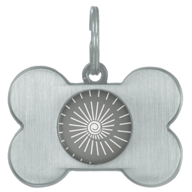 Placa Para Mascotas Sunshine 6 (Frente)