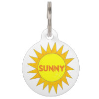 Sunshine verano amarillo personalizado y soleado