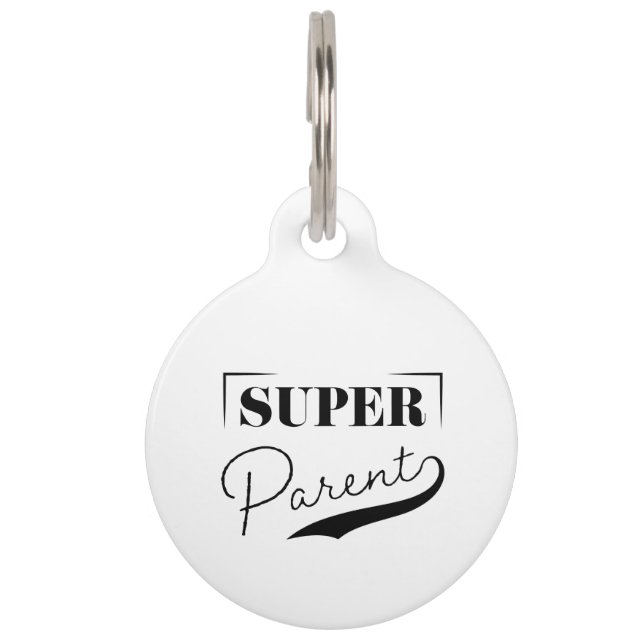 Placa Para Mascotas Super Primario (Anverso)