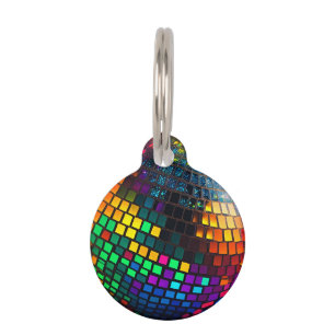 Placa Para Mascotas Surco de disco cósmico: corte de lingotes
