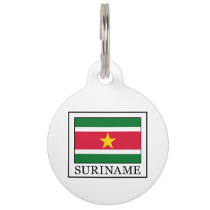 Placa Para Mascotas Surinam