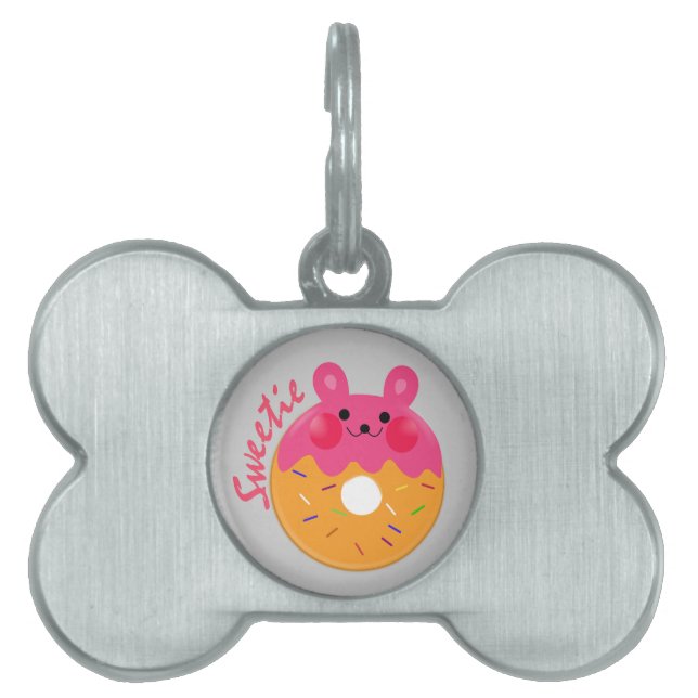 Placa Para Mascotas Sweetie (Frente)
