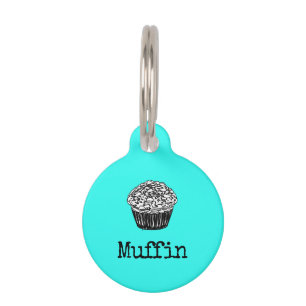 Placa Para Mascotas Take Tasty Muffin