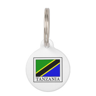 Placa Para Mascotas Tanzania