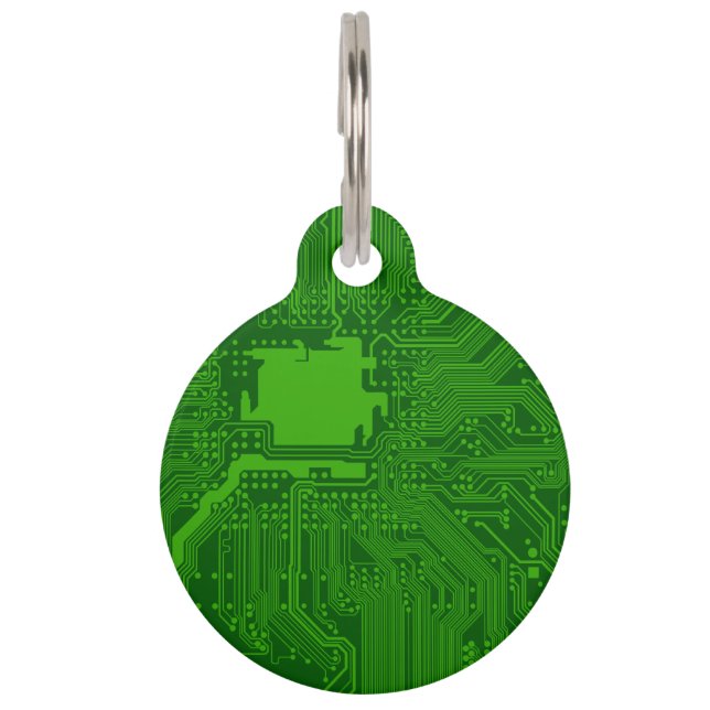 Placa Para Mascotas Tarjeta de circuitos (Anverso)