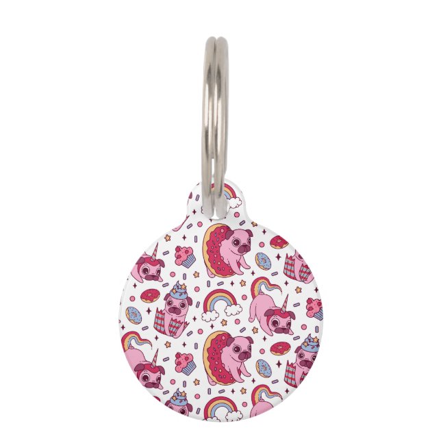 Placa Para Mascotas Tarjeta postal (Anverso)