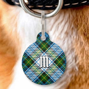 Placa Para Mascotas Tartan de vestido Campbell