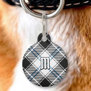 Placa Para Mascotas Tartan de Vestido Clan Forbes
