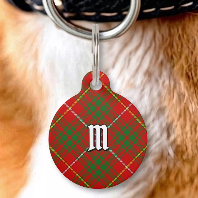 Placa Para Mascotas Tartan del Clan Bruce (Subido por el creador)