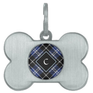 Placa Para Mascotas Tartan del clan Clark
