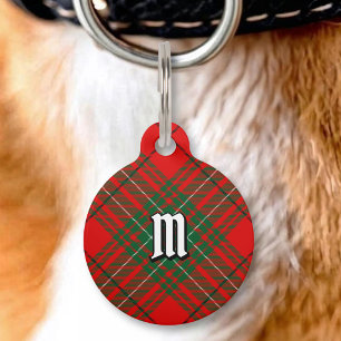 Placa Para Mascotas Tartan del Clan Cumming