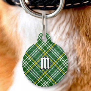 Placa Para Mascotas Tartan del clan Currie