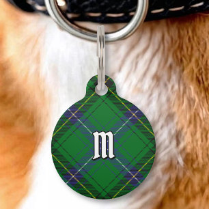 Placa Para Mascotas Tartan del Clan Henderson