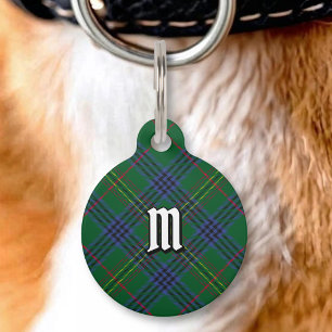 Placa Para Mascotas Tartan del Clan Kennedy