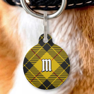Placa Para Mascotas Tartan del Clan Macleod de Lewis