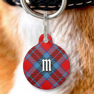 Placa Para Mascotas Tartan del Clan MacTavish