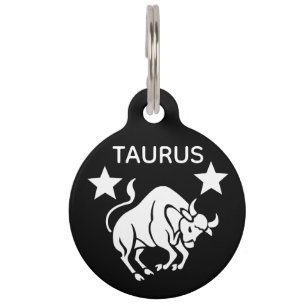 Placa Para Mascotas Tauro