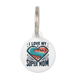 Placa Para Mascotas Te Amo Mamá