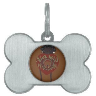 Placa Para Mascotas ¡Te amo! Nakupenda Sana