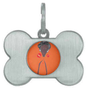 Placa Para Mascotas Te amo Nakupenda Swahili