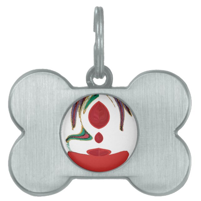 Placa Para Mascotas Té Rojo en tiempo de té.png (Frente)