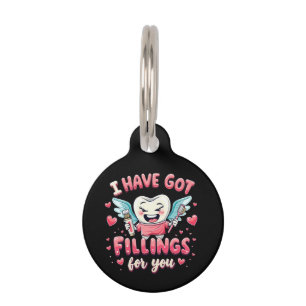 Placa Para Mascotas Tengo Películas Para Ti Cute Dentist Valentine