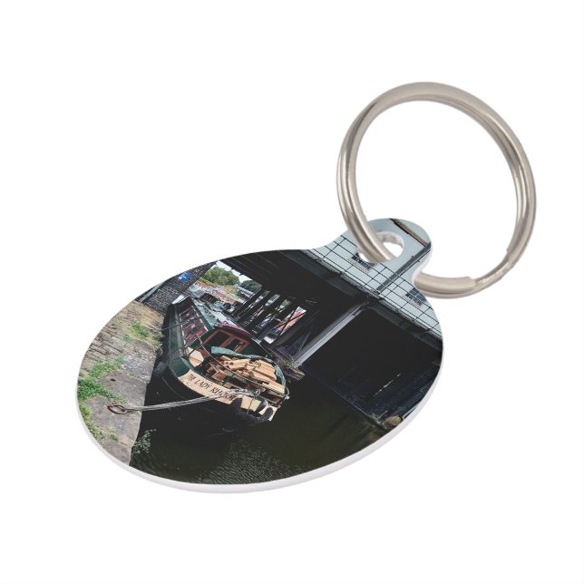 Placa Para Mascotas The Lady (Lateral)