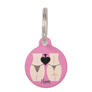 Placa Para Mascotas Thunder_Cove de Thong Panty Spade