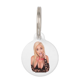 Placa Para Mascotas Thunder_Cove rubio de Flirty