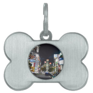 Placa Para Mascotas Tokio