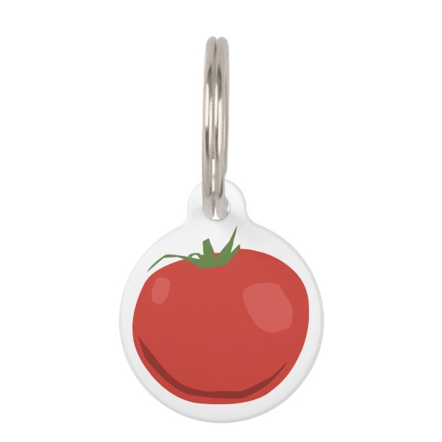 Placa Para Mascotas Tomate (Anverso)