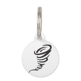 Placa Para Mascotas Tornado