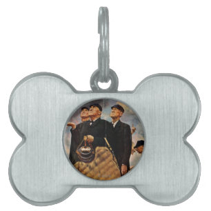 Placa Para Mascotas Tres árbitros