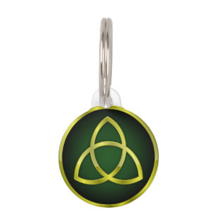 Placa Para Mascotas Triquetra