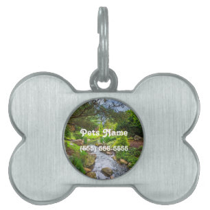 Placa Para Mascotas Triturador de creek primavera