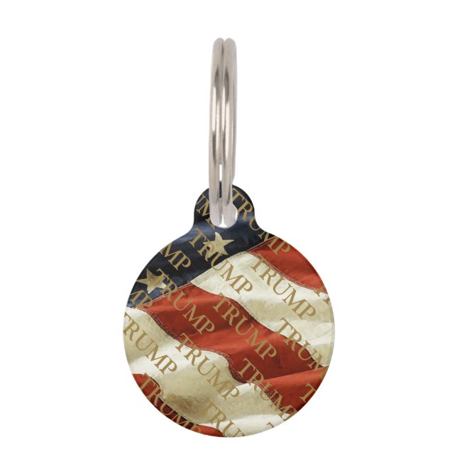 PLACA PARA MASCOTAS TRUMP (Anverso)