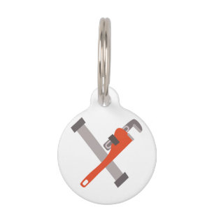 Placa Para Mascotas Tubo Y Llave