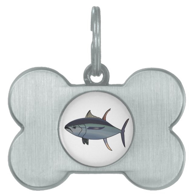 PLACA PARA MASCOTAS TUNA FISH (Frente)