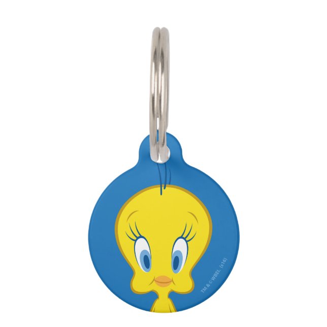 Placa Para Mascotas TWEETY™| Pájaro pequeño inocente (Anverso)
