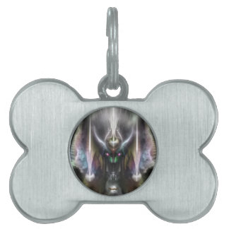 Placa Para Mascotas Tyrinan El Dios Horikin De La Guerra