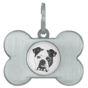 Placa Para Mascotas Un nombre llevado con cuidado