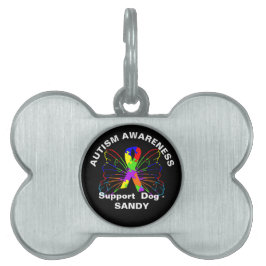 Placa Para Mascotas Un regalo personalizado para perros con conciencia