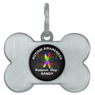 Placa Para Mascotas Un regalo personalizado para perros con conciencia