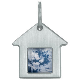 Placa Para Mascotas Un remolino de nubes