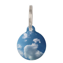 Placa Para Mascotas Una gran nube