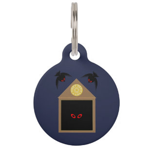 Placa Para Mascotas Una inamabilidad del Personalizado de Ravens Hallo