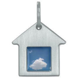 Placa Para Mascotas Una única nube