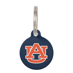 Placa Para Mascotas Universidad Auburn Logo de Auburn UA
