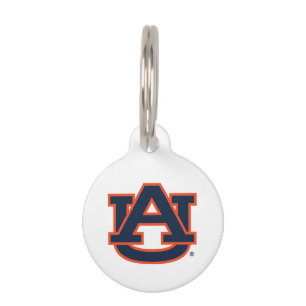 Placa Para Mascotas Universidad Auburn Logo de Auburn UA
