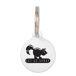 Placa Para Mascotas Vamos a rociar